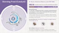 4-star Catalyst Dawning Frost (Image via HoYoverse)